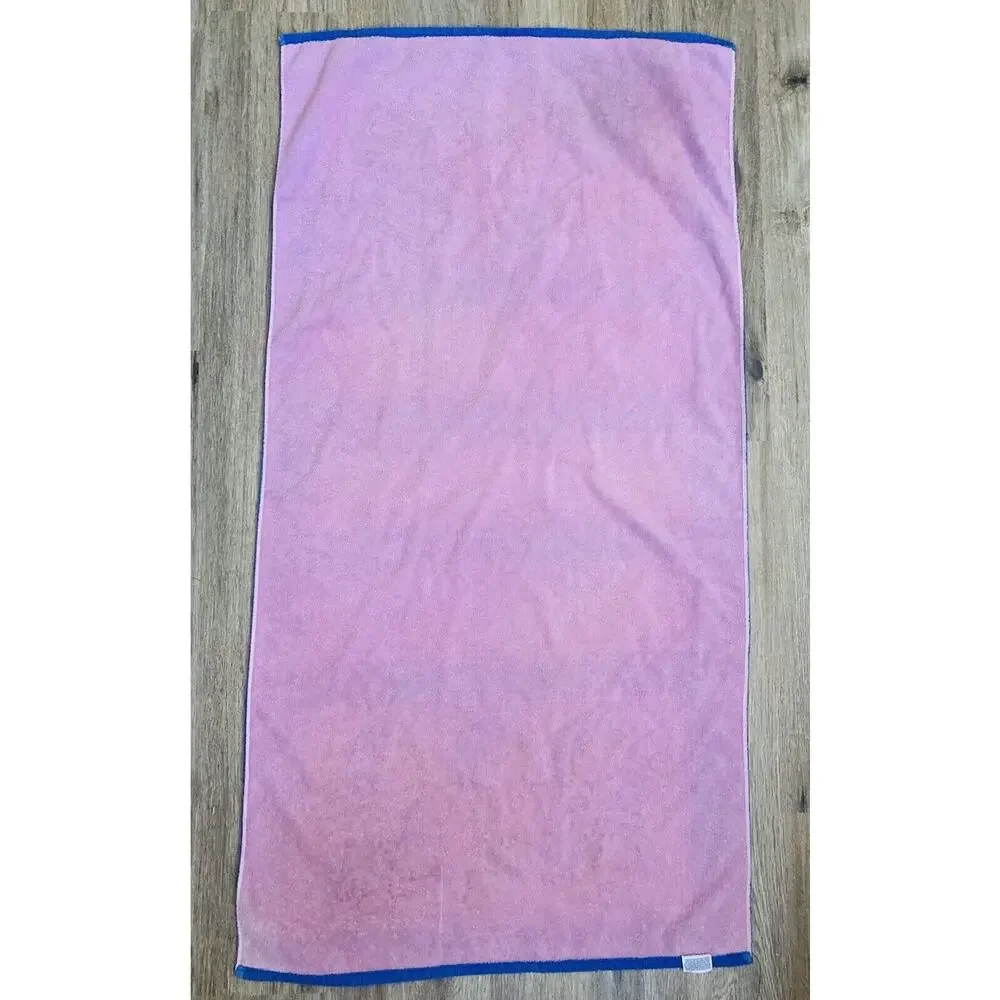 Vintage BARTH & DREYFUSS The Bathworks Kids Bear Sleepy Bath Towel Bedtime Child